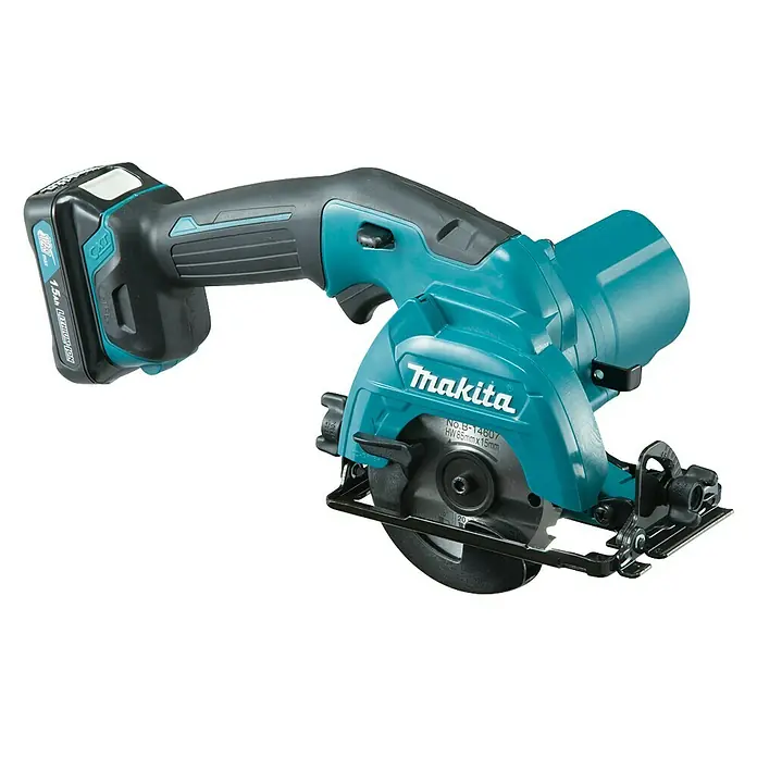 Makita Akku-Handkreissäge HS301DZ - 10,8 V, Ohne Akku, Leerlaufdrehzahl: 0 U/min - 1.500 U/min - Makita Akku-Handkreissäge, ein vielseitiges Werkzeug für präzise Schnitte in Holz und anderen Materialien.