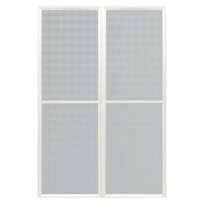 Palram – Canopia Mosquitera - An x Al: 137 x 205 cm, Específico para: Cenador Ledro - Esta imagen muestra una mosquitera blanca rectangular, dividida en cuatro secciones. Ideal para mantener los insectos fuera y dejar entrar aire fresco.
