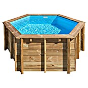 Gre Piscina de madera Lili 2 (Ø x Al: 280 x 107 cm, Marrón, 4.500 l) | BAUHAUS