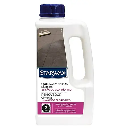 Starwax  Eliminador de cemento para suelos de baldosa