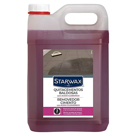Starwax  Eliminador de cemento para suelos de baldosa