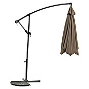 Sunfun Ampelschirm Toscana II (Taupe, Durchmesser: 300 cm)
