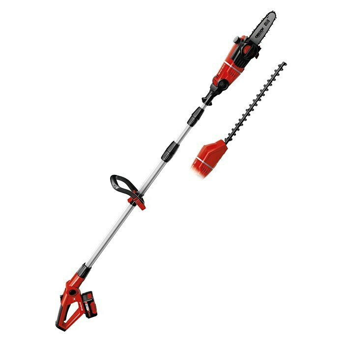 Einhell Power X-Change Akku-Multifunktionswerkzeug GE-HC 18 Li T Kit18 V, Li-Ionen, 3 Ah, 1 Akku, Schnittlänge: 40 cm Left Side View