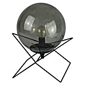 Tween Light Lámpara de sobremesa redonda Via (40 W, Humo, Ø x Al: 20 x 27,5 cm)