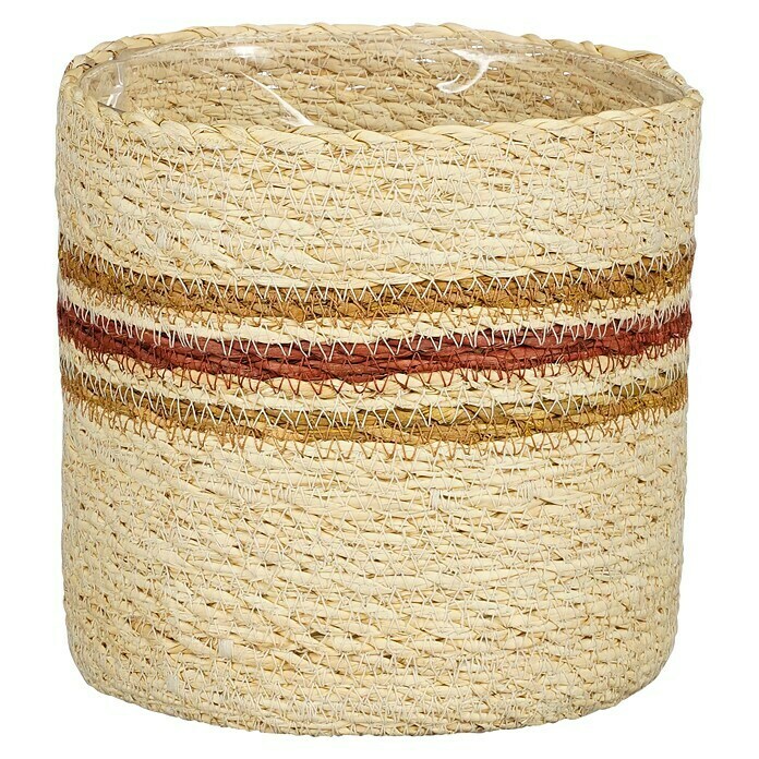 Mica Decorations Košara za rastline Jameson  (Zunanje dimenzije (Ø x V): 18 x 18 cm, Naravni materiali) | 8474 - Korbgefässe | IAKA - Gefäße Indoor | IAK - Gefässe,Deko outdoor, Zeitschriften | IA - Gartenhartware | I - Stadtgarten | BAUHAUS