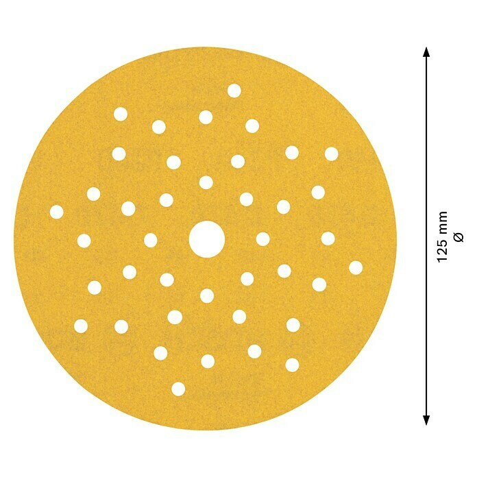 Bosch Expert Schleifpapier-Set C470 (Durchmesser: 125 mm, Körnung: 60, 6 -tlg.) | BAUHAUS