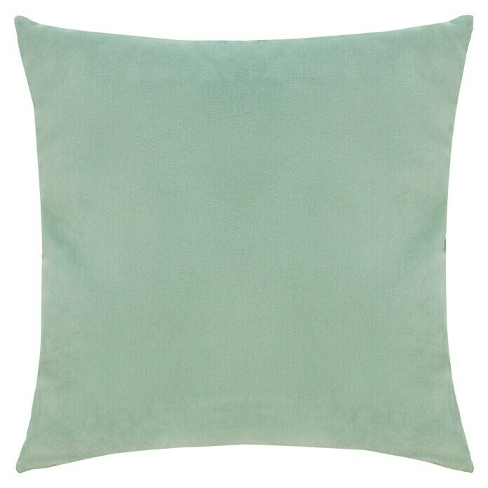 Kissen Velvet (Silt Green, 45 x 45 cm, 100 % Baumwolle) | BAUHAUS