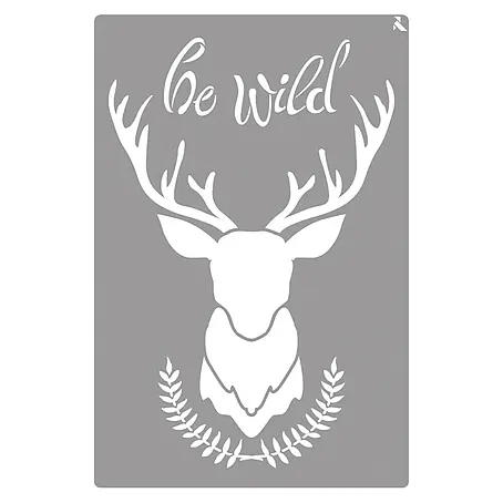 La Pajarita  Plantilla decorativa Stencil Wild