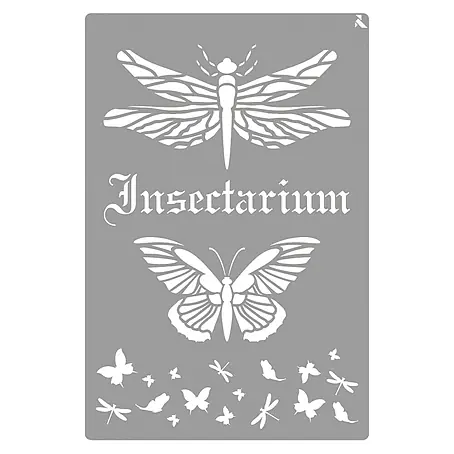 La Pajarita  Plantilla decorativa Stencil Insectarium