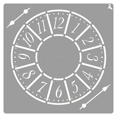 La Pajarita  Plantilla decorativa Stencil Watch