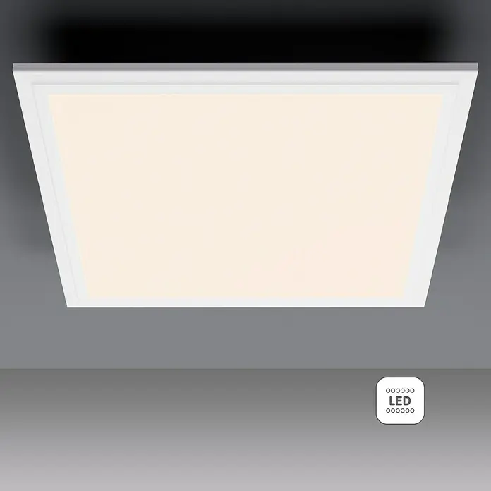 Tween Light LED-Panel 4000K - 13 W, L x B x H: 30 x 30 x 5 cm, Weiß, Neutralweiß - LED-Deckenleuchte mit quadratischem Design. Die Leuchte ist flach und gibt ein warmes, einladendes Licht ab. Ideal für moderne Räume.
