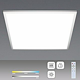 Lavida LED-Panel IP44 (45 W, L x B x H: 60 x 60 x 6 cm, Weiß, Mehrfarbig)