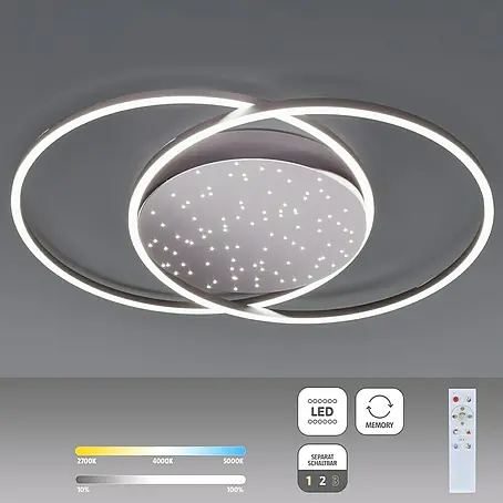 Paul Neuhaus  LED-Deckenleuchte YUKI