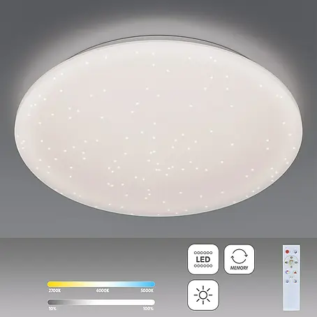 Reality Leuchten  LED-Deckenleuchte Kato Starlight