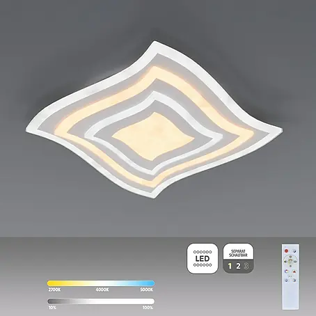 Fischer & Honsel  LED-Deckenleuchte Gorden