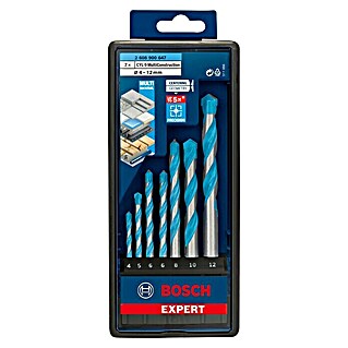 Bosch Expert Mehrzweck-Bohrer-Set CYL-9 (Durchmesser: 4 mm - 12 mm, 7 -tlg.)