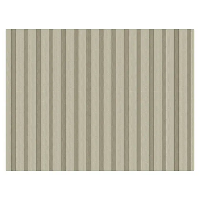Solid Elements Gelenkarmmarkise 2238 - Hellbeige/Beige, Breite: 4 m, Ausfall: 2,5 m - Bild eines Paneels mit vertikalen Streifen in Beige- und Grautönen, das eine stilvolle und moderne Wandverkleidung darstellt.