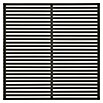 Plus Sichtschutzelement Tokyo (180 x 180 cm, Holz, Umbragrau RAL 7022) | BAUHAUS