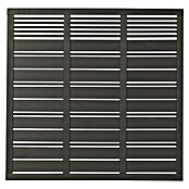 Plus Sichtschutzelement Silence (176 x 170 cm, Holz, Umbragrau (RAL 7022)) | BAUHAUS