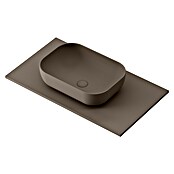 Lavabo y encimera Stadium (46 x 80 cm, Nut) | BAUHAUS