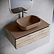 Lavabo y encimera Stadium (46 x 80 cm, Rosa california) | BAUHAUS