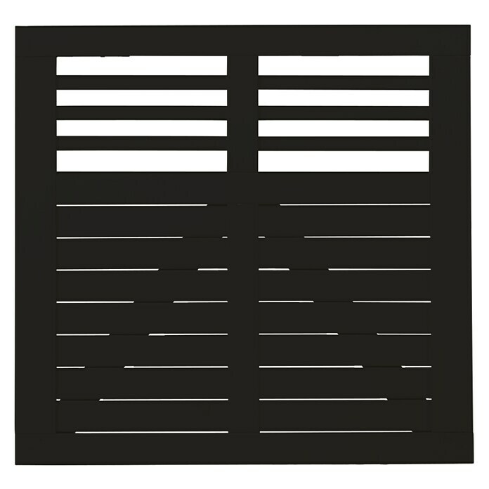 Plus Gartentor Decora (100 x 95 cm, Schwarz RAL 9005) | BAUHAUS