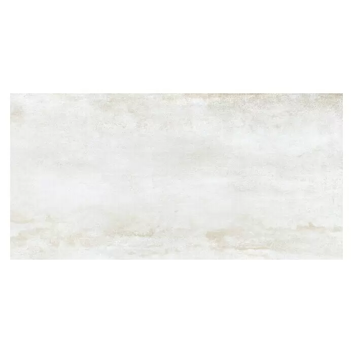 Feinsteinzeugfliese Allora - 30 x 60,4 cm, Weiß, Matt - Helle beige Texturoberfläche mit subtilen Stein-ähnlichen Variationen.