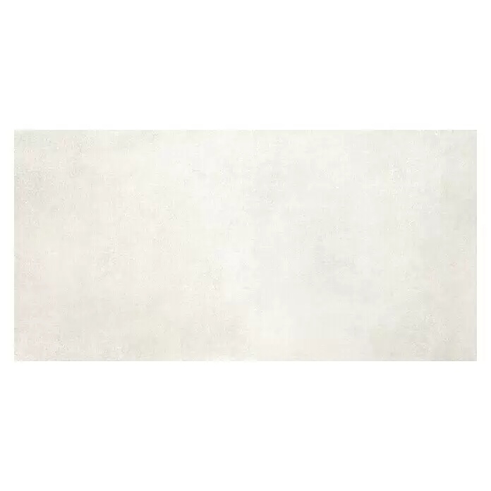 Feinsteinzeugfliese Rimini - 60 x 120 cm, Bianco, Matt - Helle beige strukturierte Oberfläche.