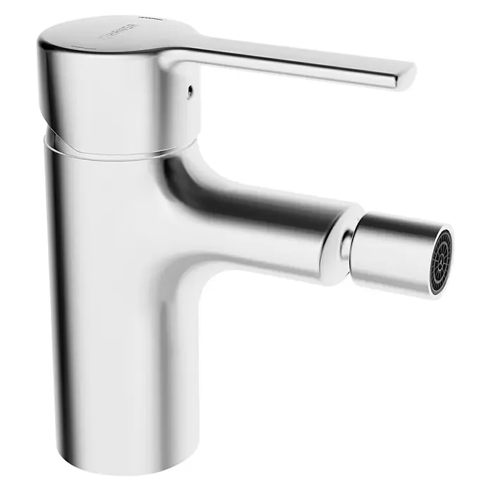 Hansa Ronda Bidetarmatur - Chrom, Glänzend - Glänzender, moderner Waschtischmischer mit Einhebelbedienung und präzisem Auslauf. Elegantes Design für stilvolle Badezimmer.