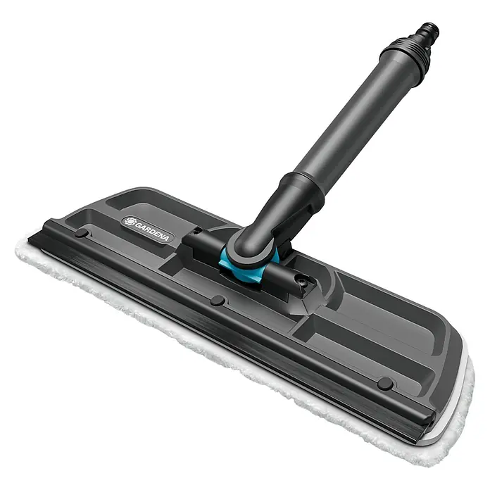 Gardena Fenster-Wischer Cleansystem - Breite: 320 mm, Wasserführend - Das Gardena Waschbürsten-Set für die schonende und effektive Reinigung empfindlicher Oberflächen, wie Autos oder Fenster.