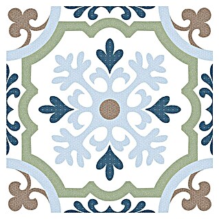 Feinsteinzeugfliese Cordoba Posada (24,8 x 24,8 cm, Weiß/Grau, Matt)