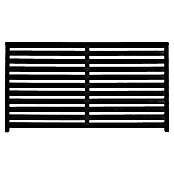 Plus Sichtschutzelement Koyto (160 x 90 cm, Holz, Schwarz) | BAUHAUS