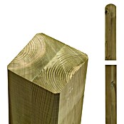 Plus Zaunpfosten gerundet (Höhe: 298 cm, 9 x 9 cm, Natur, Holz) | BAUHAUS