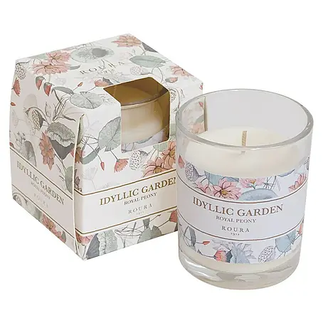 Ceras Roura  Vaso con vela Idyllic Garden