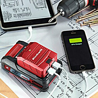 Einhell Power X-Change 18V USB-Akku-Adapter TC-CP 18 Li USB-Solo (Passend für: Einhell Power X-Change Akkus)