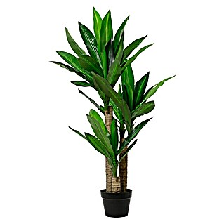 Planta artificial Dracaena (Altura: 105 cm, Verde, Plástico)