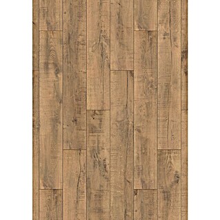 Laminat Gold Volcano Oak (1 285 x 242 x 7 mm, Landhausdiele)