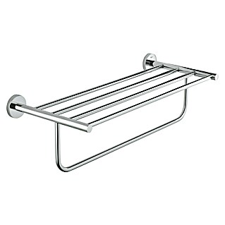 Grohe Bau Cosmopolitan Multi-Badetuchhalter (Mit Ablage, Chrom, Glänzend)