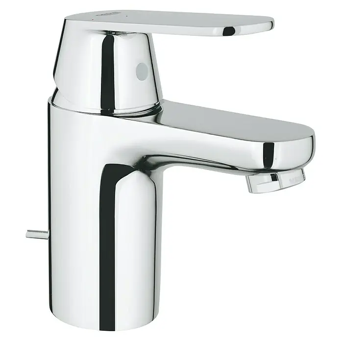 Grohe Eurosmart Cosmopolitan Spültischarmatur - Niederdruck, Chrom, Glänzend, Beweglichkeit Auslauf: Schwenkbar, Hebelgriff - Ein glänzender, verchromter Wasserhahn, der Stil und Funktionalität in jedem Badezimmer vereint. Der Einhebelmischer sorgt für Komfort.