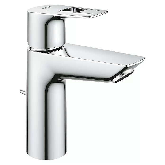 Grohe Start Loop Waschtischarmatur M-Size - Chrom, Glänzend - Einhebel-Waschtischarmatur aus poliertem Chrom mit modernem, elegantem Design.