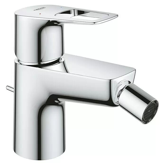 Grohe Start Loop Bidetarmatur - Chrom, Glänzend - Glänzender Chrom-Einhebel-Bidetmischer.