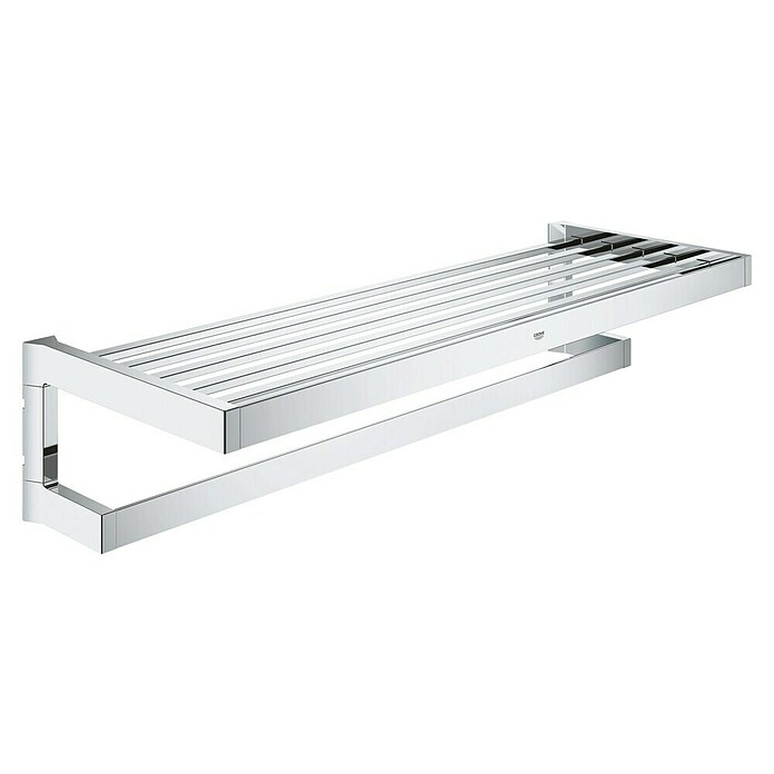 Grohe Selection Cube Multi-Badetuchhalter (Mit Ablage, Chrom, Glänzend) | BAUHAUS