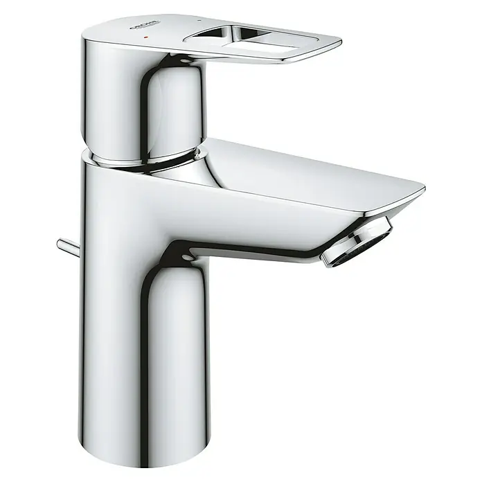 Grohe Start Loop Waschtischarmatur S-SizeChrom, Glänzend, Mit Bügelhebel - Glänzender Chrom-Wasserhahn von Grohe, modernes Design für jedes Badezimmer. Elegante Formgebung und hochwertige Verarbeitung zeichnen diesen Wasserhahn aus.