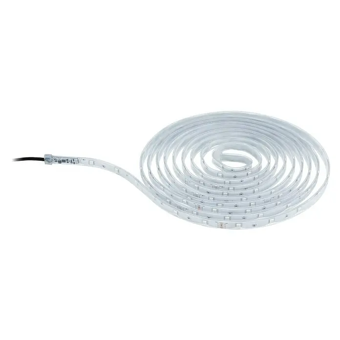 Paulmann SimpLED LED-Band-Set Outdoor RGB - Länge: 500 cm, Lichtfarbe: RGB, 15 W, 227 lm, 230 V - LED-Streifen aufgerollt: Flexibles, dimmbares LED-Band zur vielseitigen Beleuchtung im Innenbereich. Einfache Installation für individuelle Lichtgestaltung.
