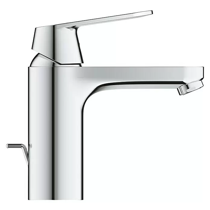 Grohe Eurosmart Cosmopolitan Waschtischarmatur M-Size - Mit Zugstange, Chrom, Glänzend - Verchromte Einhebel-Waschtischarmatur.