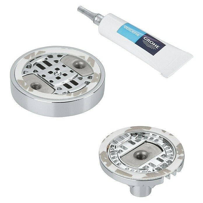 Grohe Lijmset QuickGlue Set S1 (Zilver, Voor QuickFix douchewandhouders) | BAUHAUS