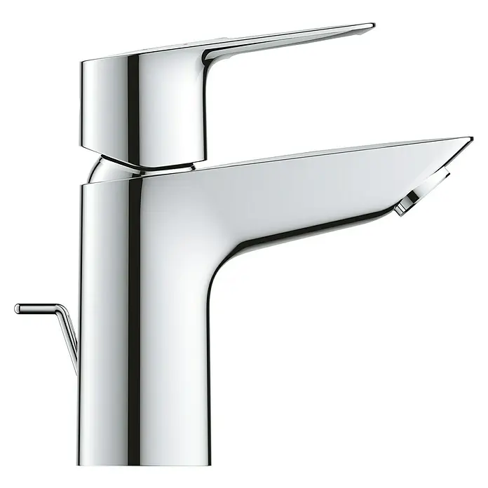 Grohe Start Loop Waschtischarmatur S-Size - Chrom, Glänzend, Mit Bügelhebel - Elegante Chrom-Waschtischarmatur mit modernem Design. Ideal für stilvolle Badezimmer, bietet diese Armatur Funktionalität und Ästhetik.