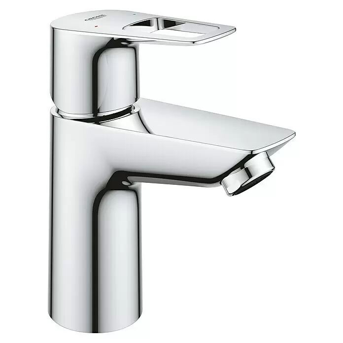 Grohe Start Loop Waschtischarmatur S-Size - Chrom, Glänzend - Moderne verchromte Einhebelarmatur.