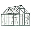 Palram – Canopia Invernadero Harmony (Medidas ext. (An x Pr): 185 x 370 cm, Plateado, Área: 6,8 m²) | BAUHAUS