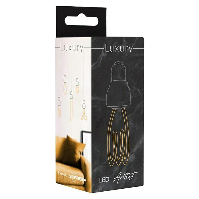Bombilla LED Artist (E27, Blanco cálido, 60 lm, 4 W, 1 ud.) | BAUHAUS